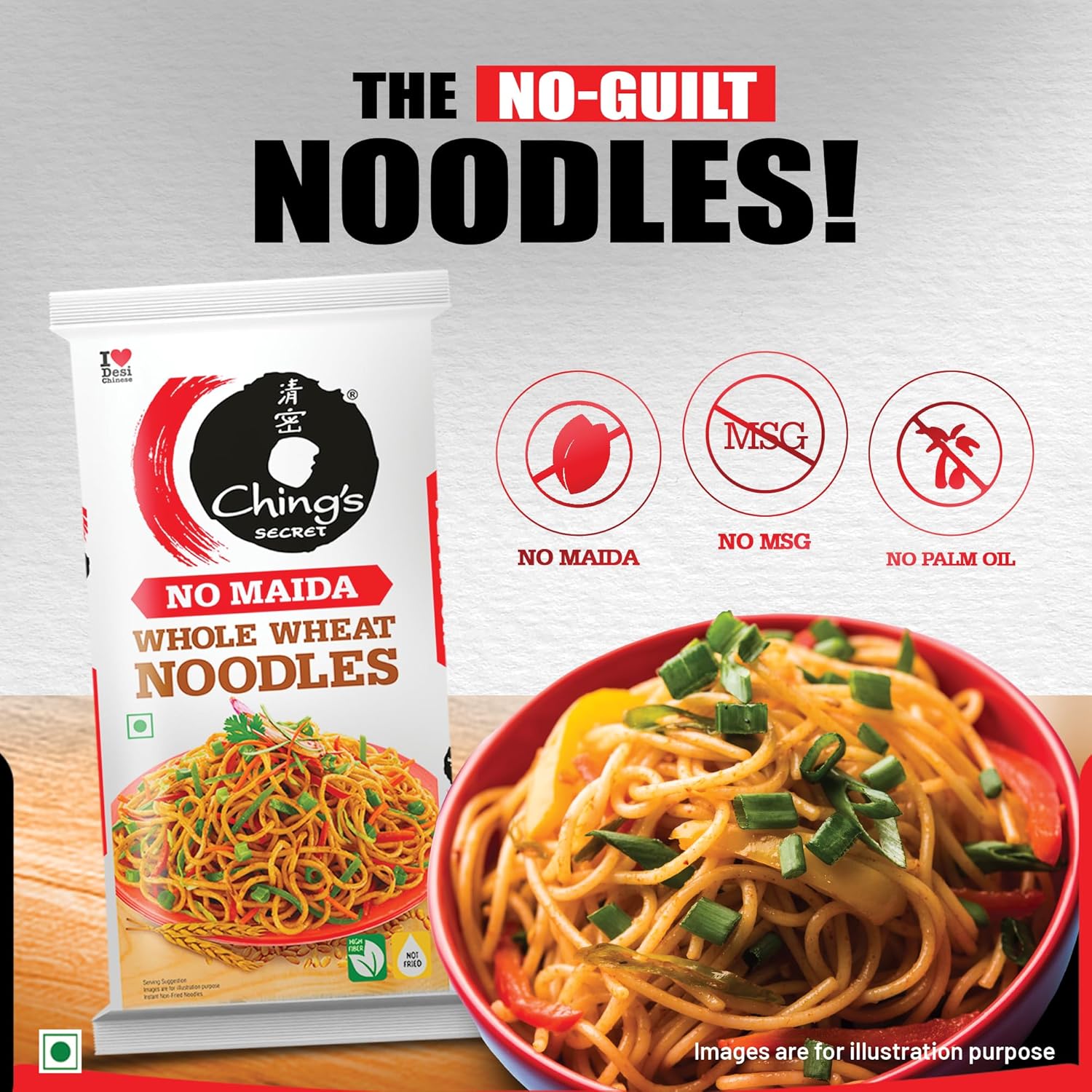 Ching’s Secret Whole Wheat Noodles 280g