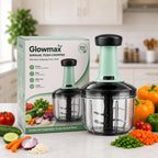 Chopper for Kitchen Use 1100 ML, Push Chopper with 6 Blades