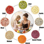 Chopper for Kitchen Use 1100 ML, Push Chopper with 6 Blades