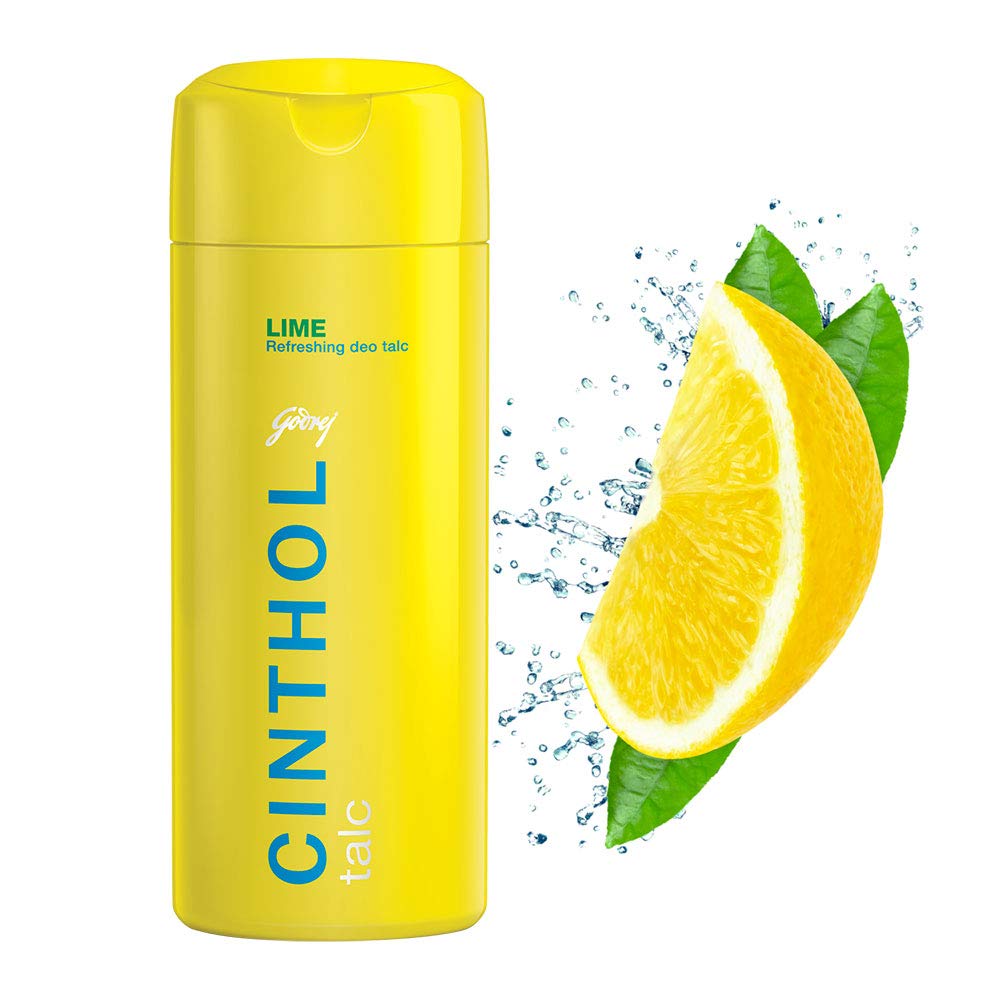 Cinthol Godrej Lime Talcum Powder Pack of 1, 300 Gms