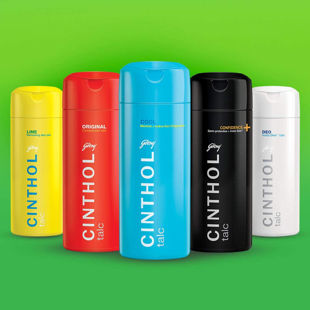 Cinthol Godrej Lime Talcum Powder Pack of 1, 300 Gms