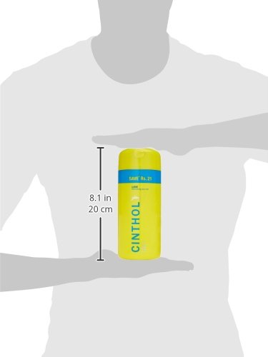 Cinthol Godrej Lime Talcum Powder Pack of 1, 300 Gms