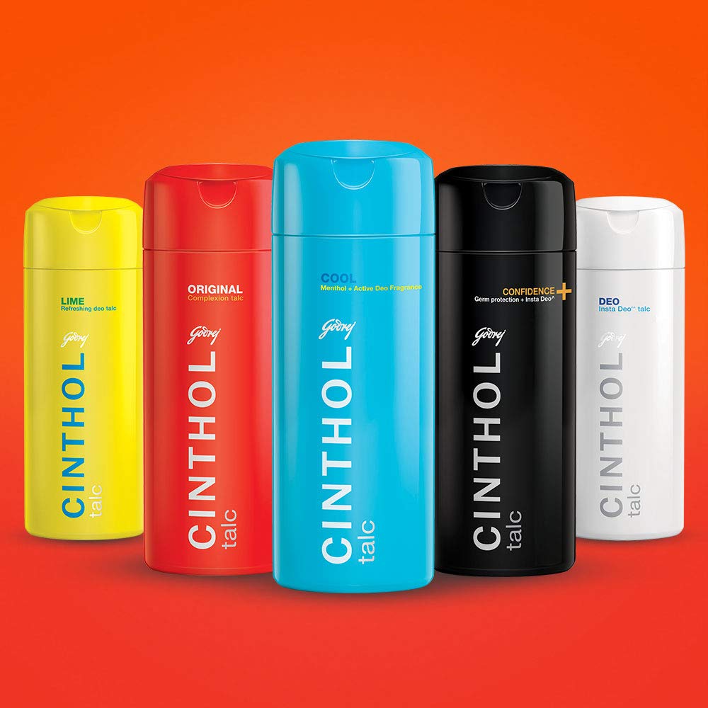 Cinthol Godrej Original Talc Powder with original Talc, Pack of 1, 300g