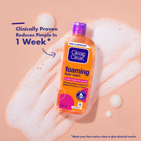 Clean & Clear Foaming Facewash for Oily Skin, Brown, 240ml