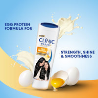 Clinic Plus Strength & Shine Shampoo with Egg Protein for Strength 340 ml
