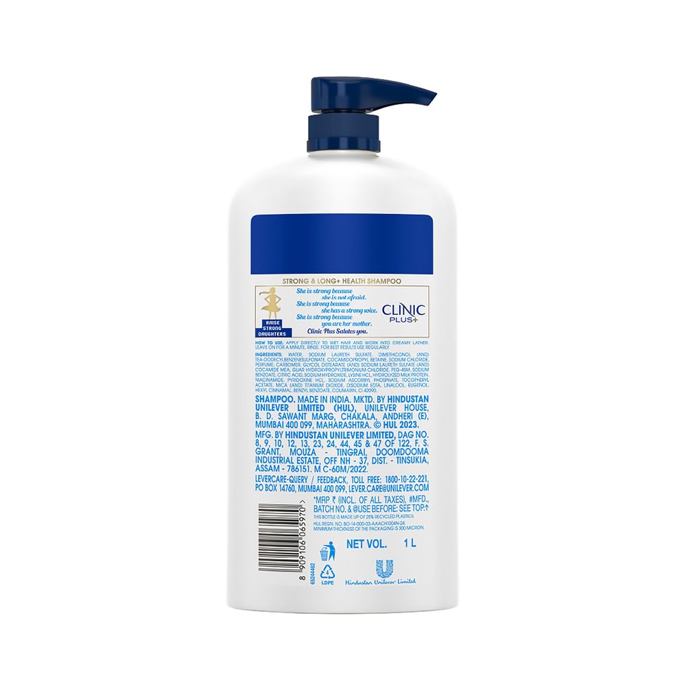 Clinic Plus Strong & Long Shampoo 1 L