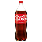 Coca-Cola Original Taste Cola Soft Drink Pet Bottle, 2 Liter