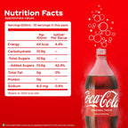 Coca-Cola Original Taste Cola Soft Drink Pet Bottle, 2 Liter