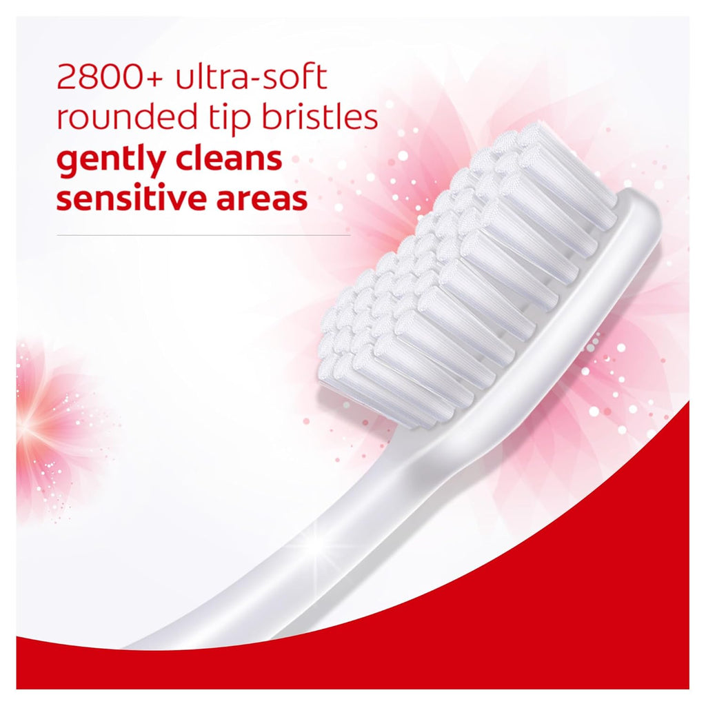 Colgate Gentle Sensitive Ultra Soft Tooth Brush, White-blue
