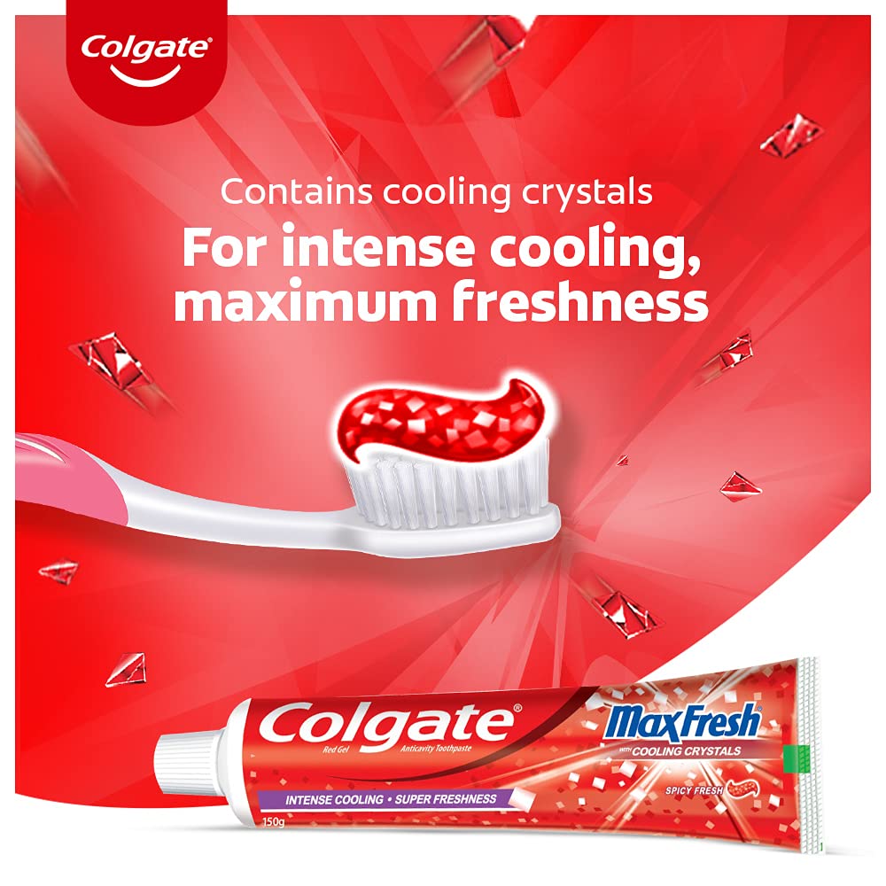 Colgate Maxfresh Toothpaste300g, 150gx2