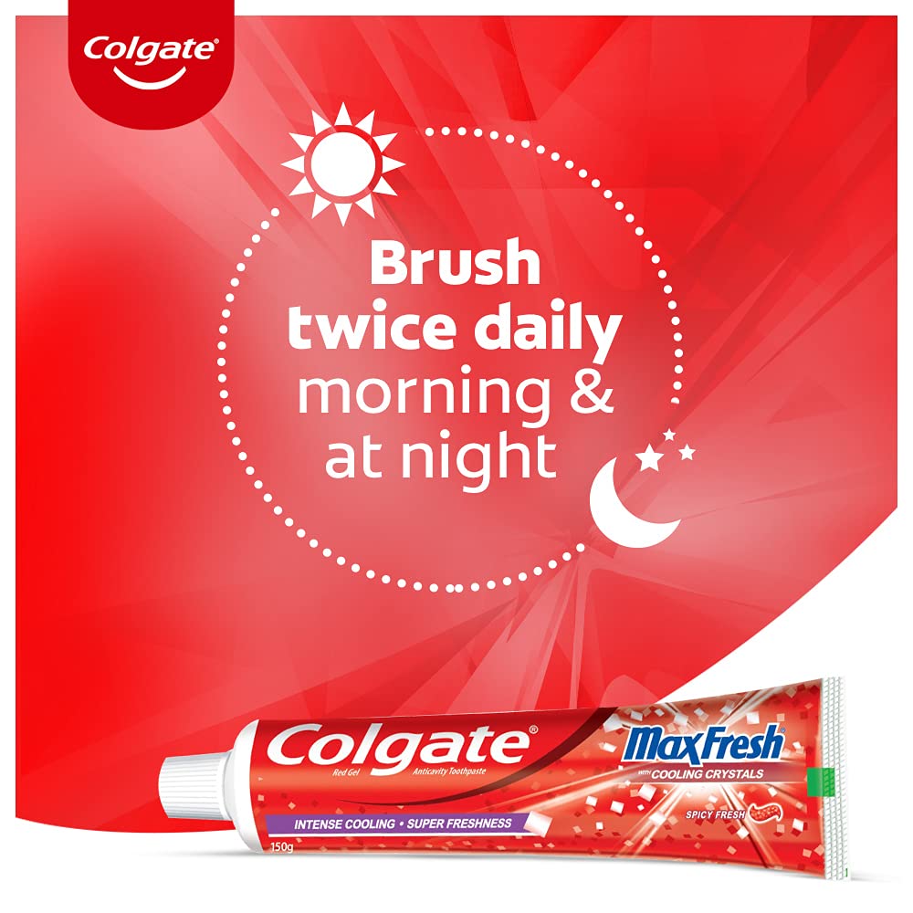 Colgate Maxfresh Toothpaste300g, 150gx2