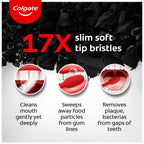 Colgate SlimSoft Charcoal Toothbrush Set of 4