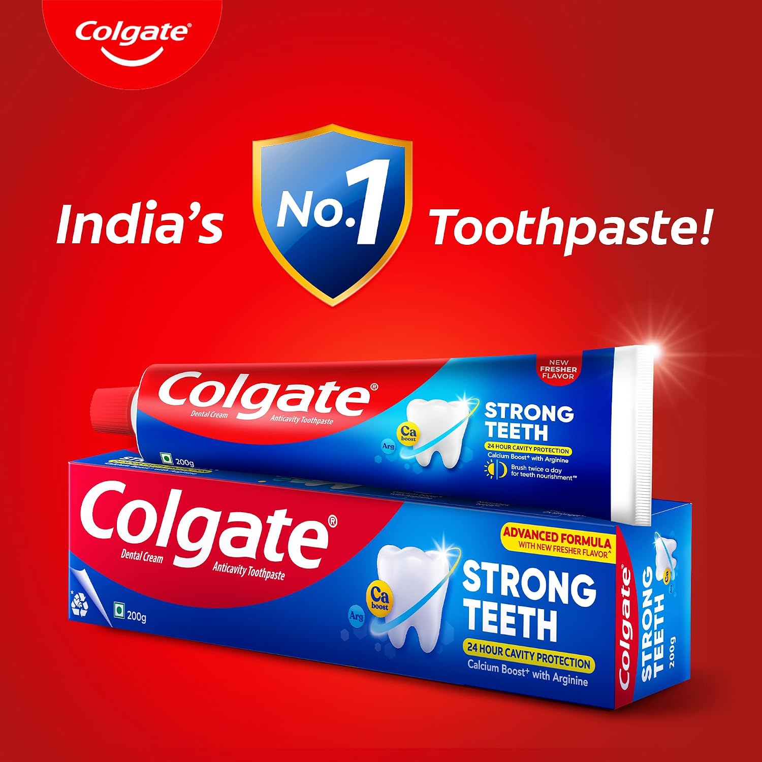 Colgate Strong Teeth Toothpaste (150g)