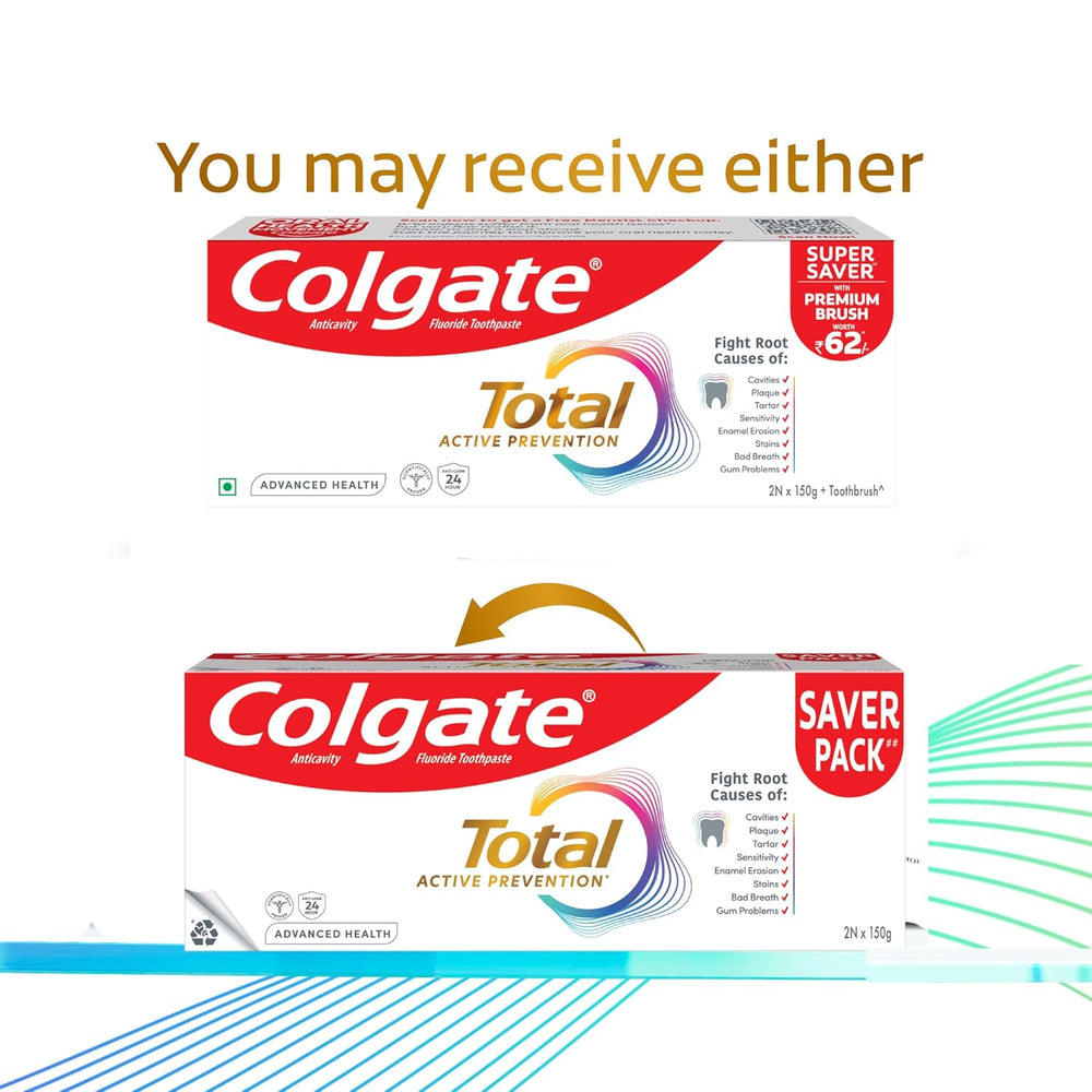 Colgate Total 300gm (2 x 150gm)