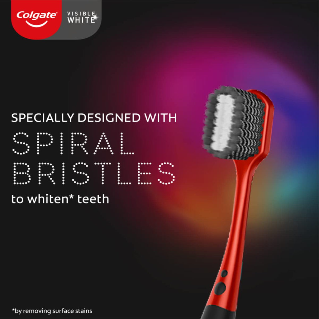 Colgate Visible White O2 Toothbrush Set of 2