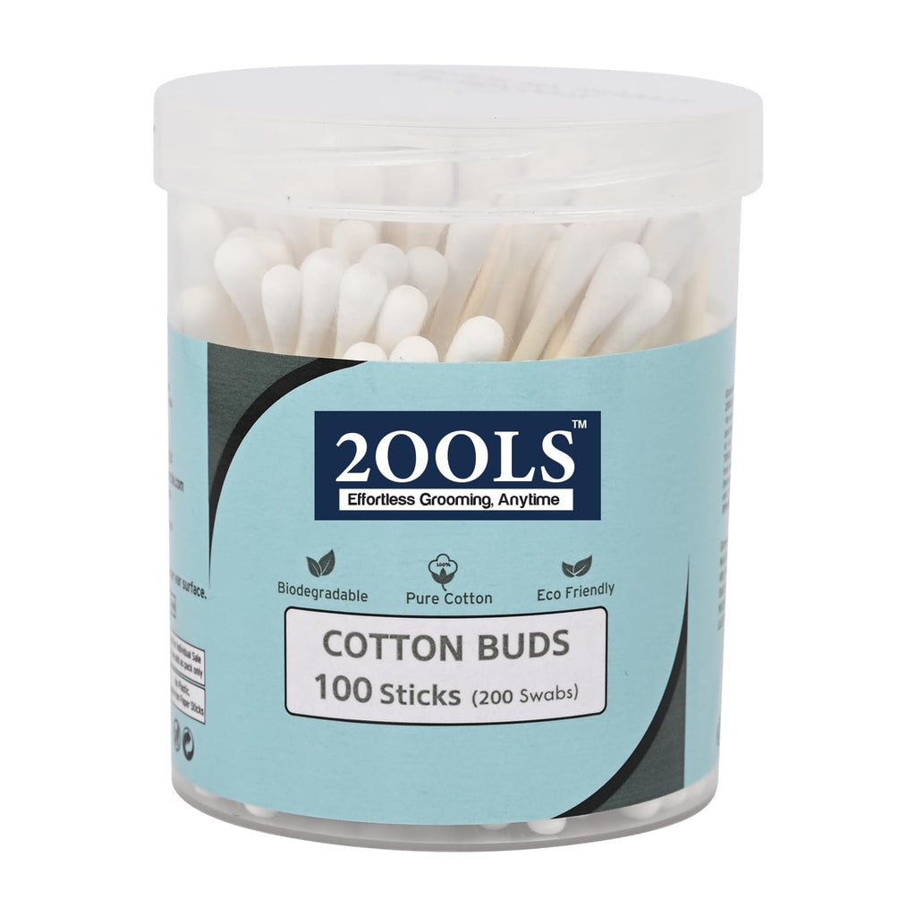 Cotton Buds, Gentle Cotton Swabs for Personal Hygiene 100 sticks