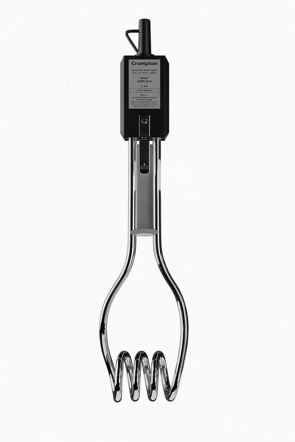 Crompton 1000W Superfast heating Immersion Rod| 100% Shock Proof| Anti-corrosive coating| Energy Saving| Powerful Heating Element| Bucket Hook & Light Indicator| 2 Yrs Warranty
