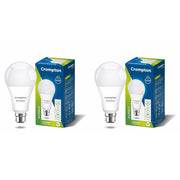 Crompton 20 W Standard B22 LED Bulb (White) (Pack of 2)