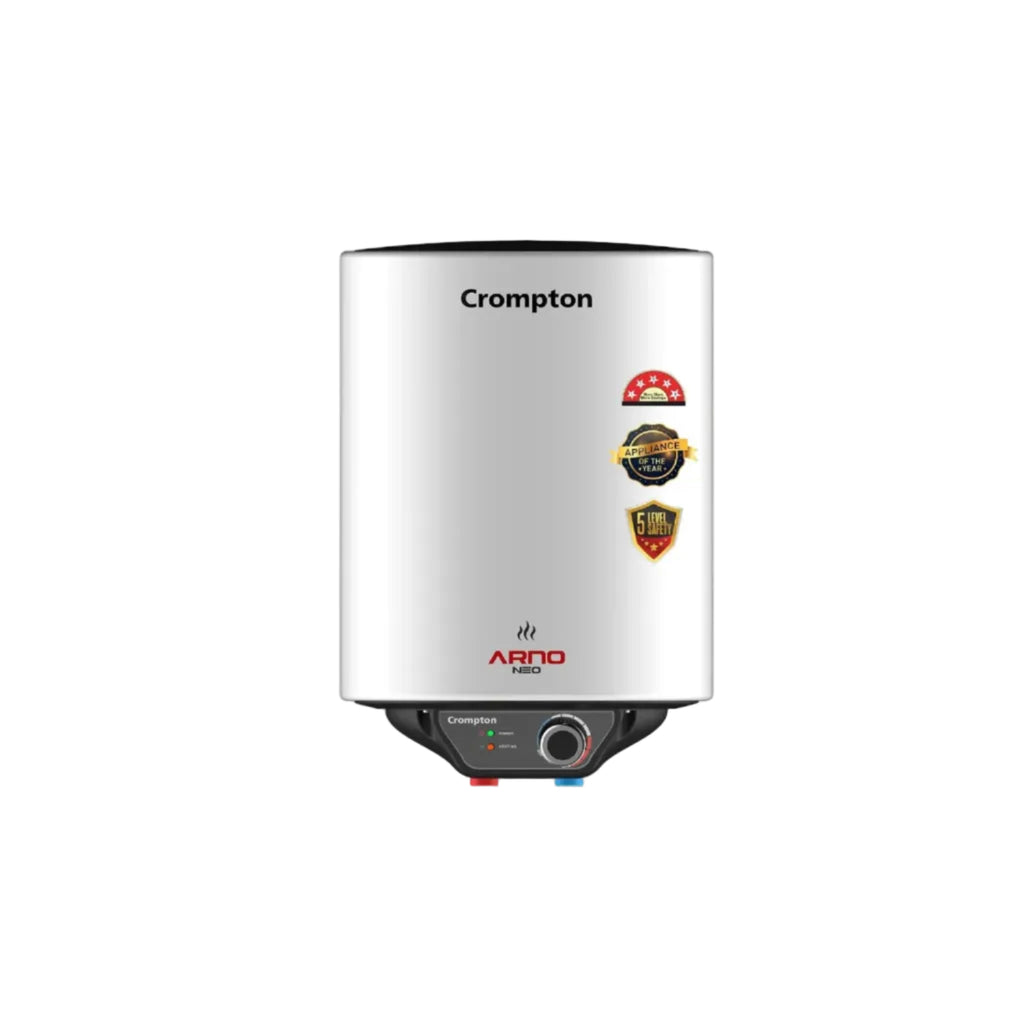 Crompton Arno Neo 25-L 5 Star Rated Storage Water Heater (Geyser) with Advanced 3 Level Safety National Energy Conservation Award Winner 2023