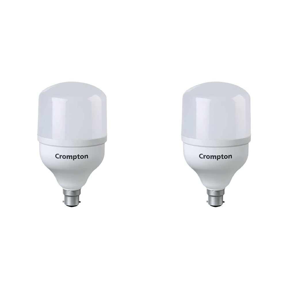 Crompton B22D LED Lamp (Cool Day Light, 40W) LED40DFCDL (Pack of 2)