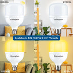Crompton Dyna Ray 40W LED Bulb B22 | 4000 Lumens, Pack of 1