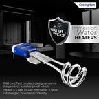Crompton IHL 251 1500-Watt Immersion Water Heater with Copper Heating Element and IP 68 Protection
