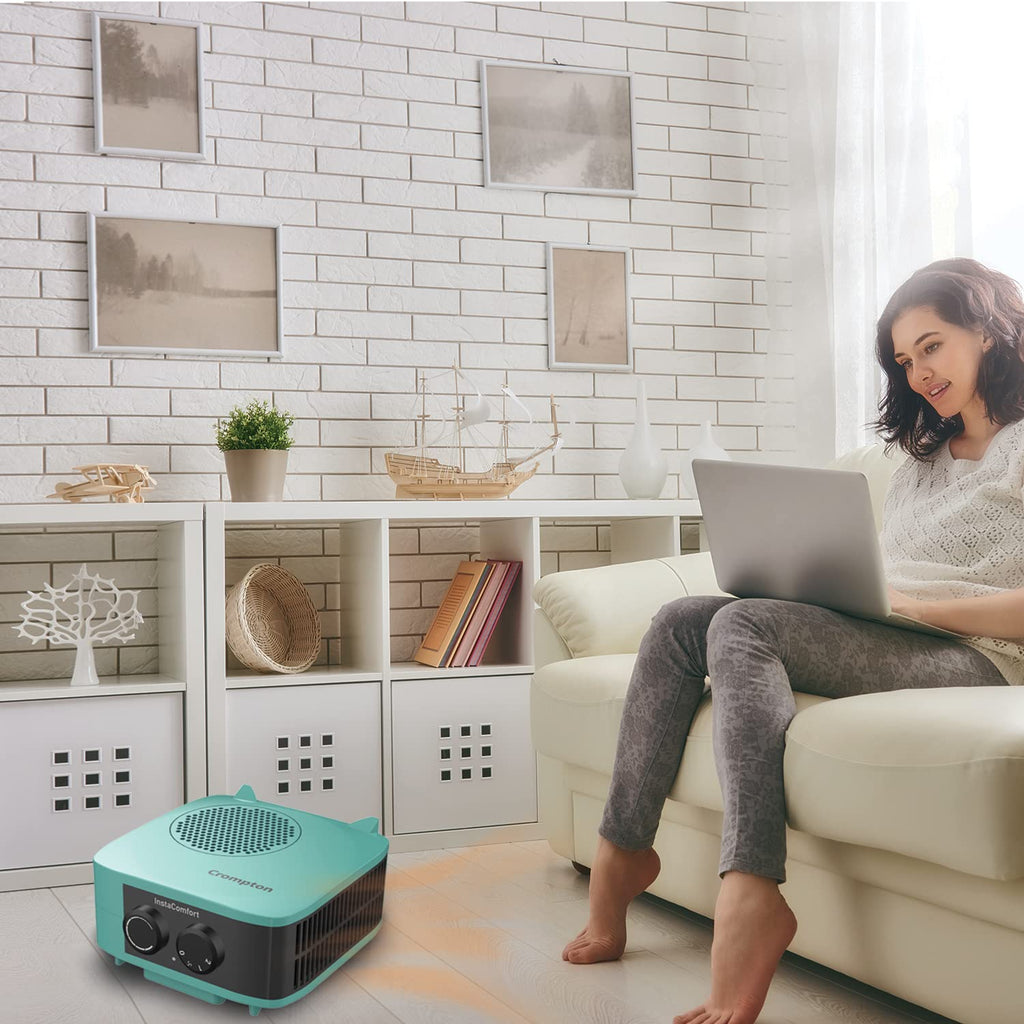 Crompton Insta Comfort Heater 2000 Watts Heat Convector with Adjustable Thermostats, Standard (‎ACGRH- INSTACOMFORT)