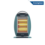 Crompton Insta Cozy 1200 Watt Halogen Room Heater with 3 Heat Settings(Grey Blue)