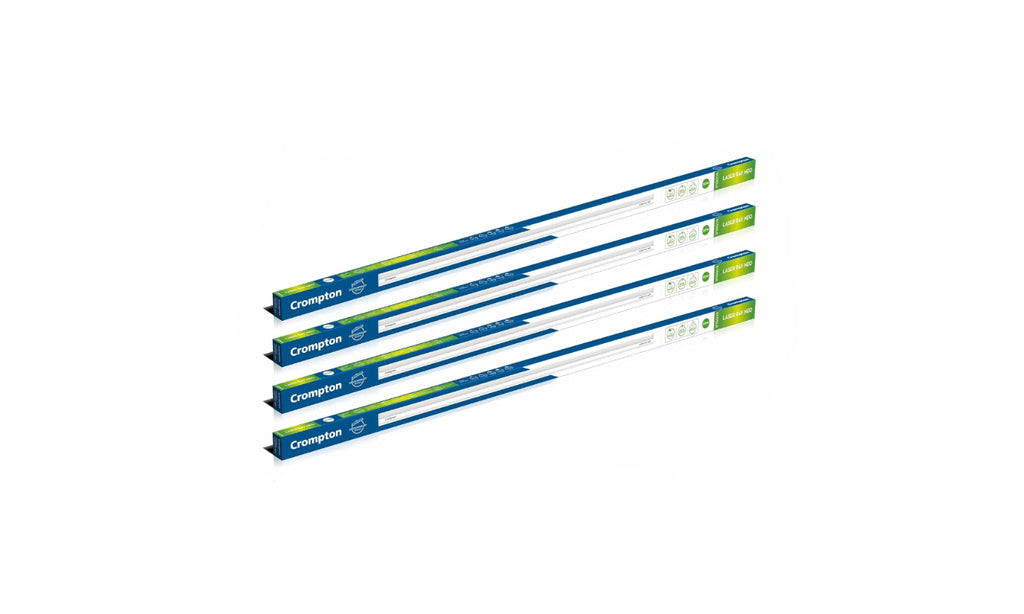 Crompton Laser Ray Neo 36W LED Batten, 4 Feet | 6500K, Pack of 4