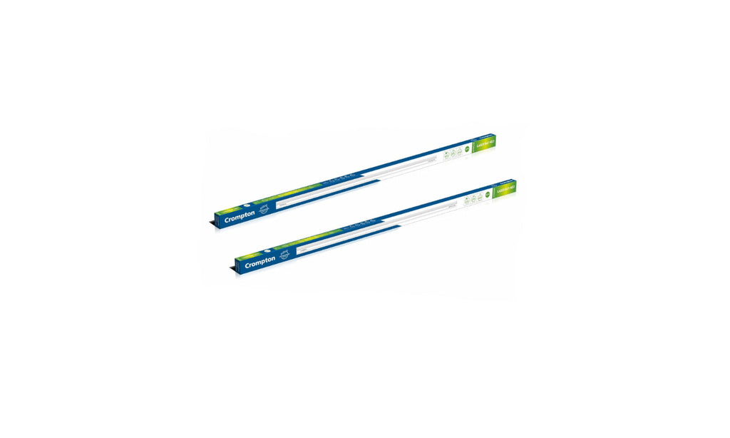 Crompton Laser Ray Neo 36W LED Batten |4 feet Slim Batten for Living Room & Bedroom | Energy Efficient Tubelight for Home | BIS Approved | Cool Day Light (6500K) (Pack of 2)