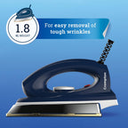 Crompton Rhino Plus 1250 Watt Blue Heavy weight Dry Iron