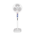 Crompton Wave Plus 400 mm Pedestal Fan | Adjustable Height | Smooth Oscillation | Superior Air Delivery | 2 Year Warranty | White
