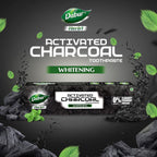 DABUR Herb'L Activated Charcoal Toothpaste 240G (120G x2, Pack of 2)