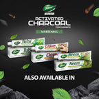 DABUR Herb'L Activated Charcoal Toothpaste 240G (120G x2, Pack of 2)