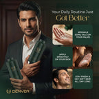 DENVER Hamilton Premium Body Talc - 300GM Each (Pack of 2)
