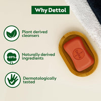 Dettol Original Bathing Soap Bar with 12hr Germ protection (900gm) | Kills 99.99% Germs, 150g (Pack of 6)