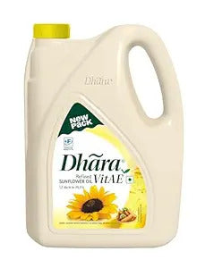 Dhara Refined Sunflower Oil 5L