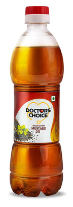 DOCTORS' CHOICE Kachi Ghani Mustard Oil Bottle 910 g