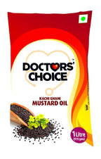 DOCTORS' CHOICE Kachi Ghani Mustard Oil Pouch 910 g