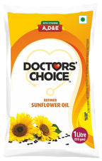 DOCTORS' CHOICE Refined Sunflower Oil Pouch 910 g