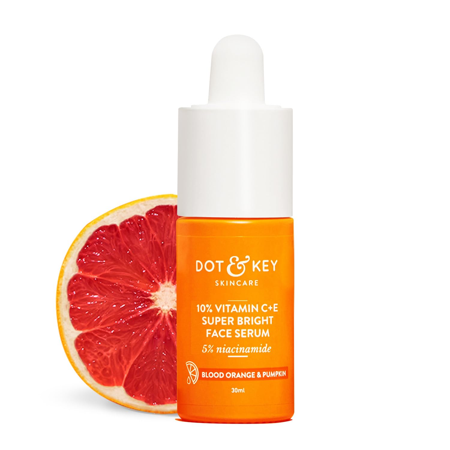 DOT & KEY 10% Vitamin C + E Serum with 5% Niacinamide,for Glowing Skin 30ml
