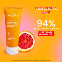 DOT & KEY Vitamin C + E Super Bright Gel Face Wash 100 ml