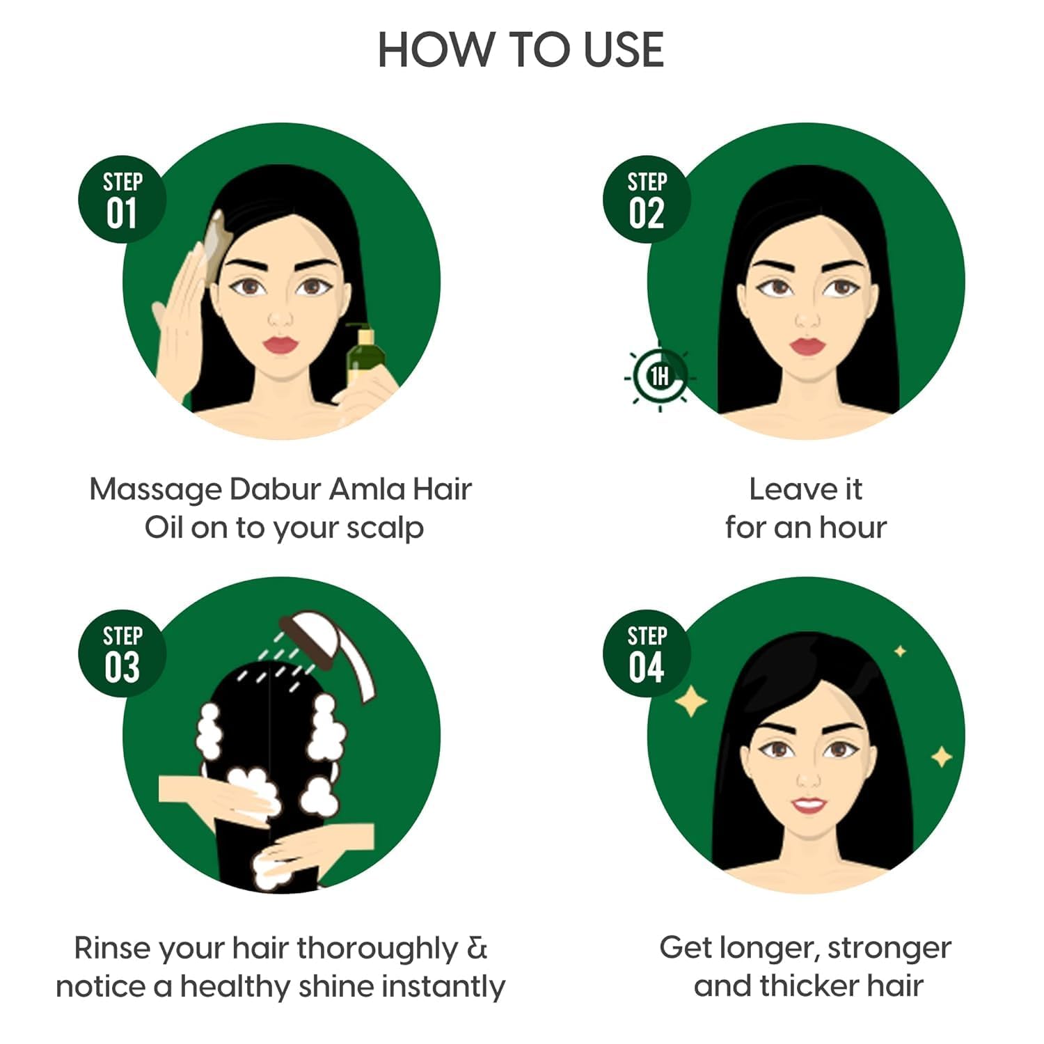 Dabur Amla Hair Oil 550 ml