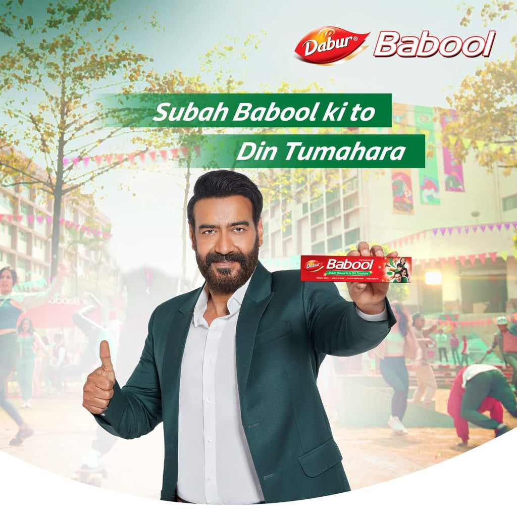 Dabur Babool Ayurvedic Toothpaste -700g (350g x 2)