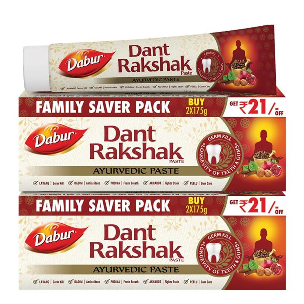 Dabur Dant Rakshak Ayurvedic Toothpaste - 700g (175g x 4)