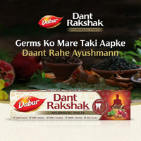 Dabur Dant Rakshak Ayurvedic Toothpaste - 700g (175g x 4)