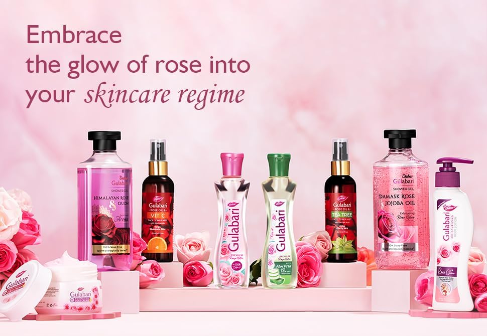 Dabur Gulabari Premium Rose Water/Face Toner - 400ml