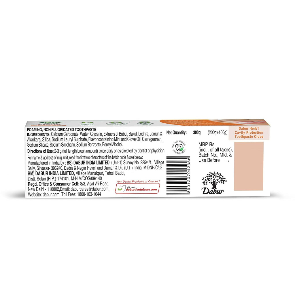 Dabur Herb'l Clove 300g (200g + 100g)