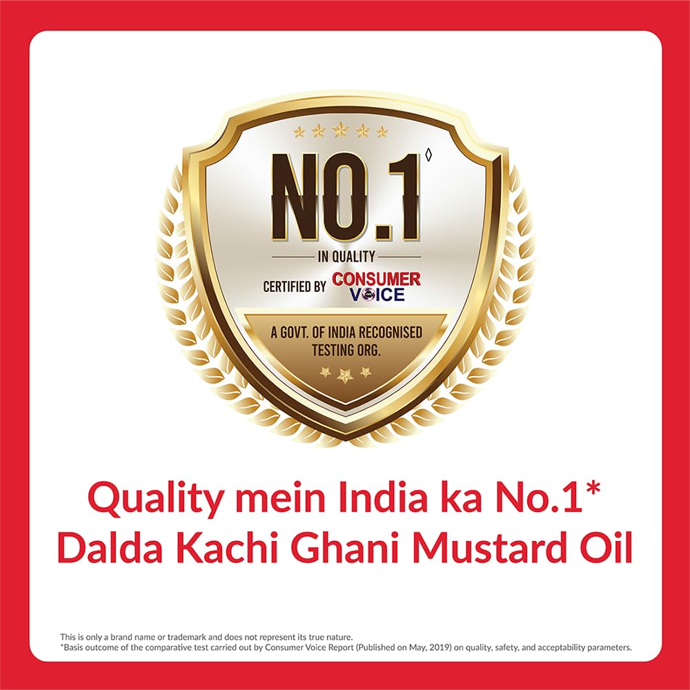 Dalda Kachi Ghani Mustard Oil - 1 liter (Pouch)