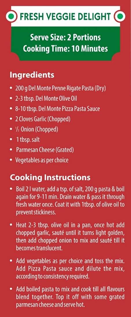 Del Monte Foodcraft Chifferi/Elbow Pasta 1Kg
